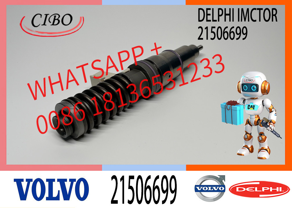 21569200 BEBE4K01001 D13 Injector Truck Injector Diesel 20972225 21506699 21569191 22012829 Fuel Inyectores