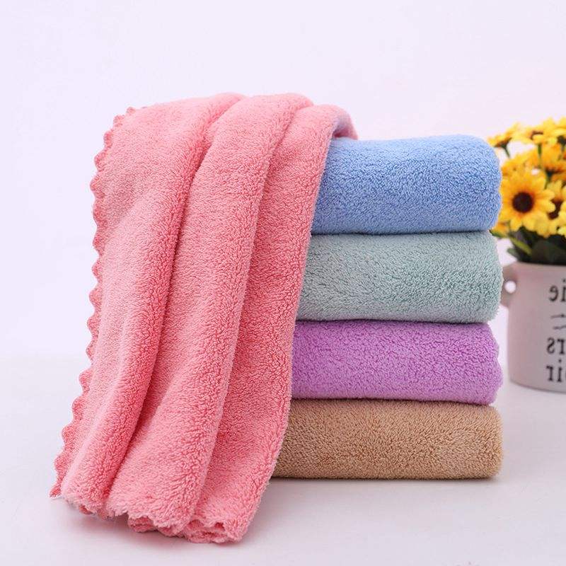 300 GSM Coral Fleece Face Bath Towel Set for Home Hotel Spa from OEM Manufacturers