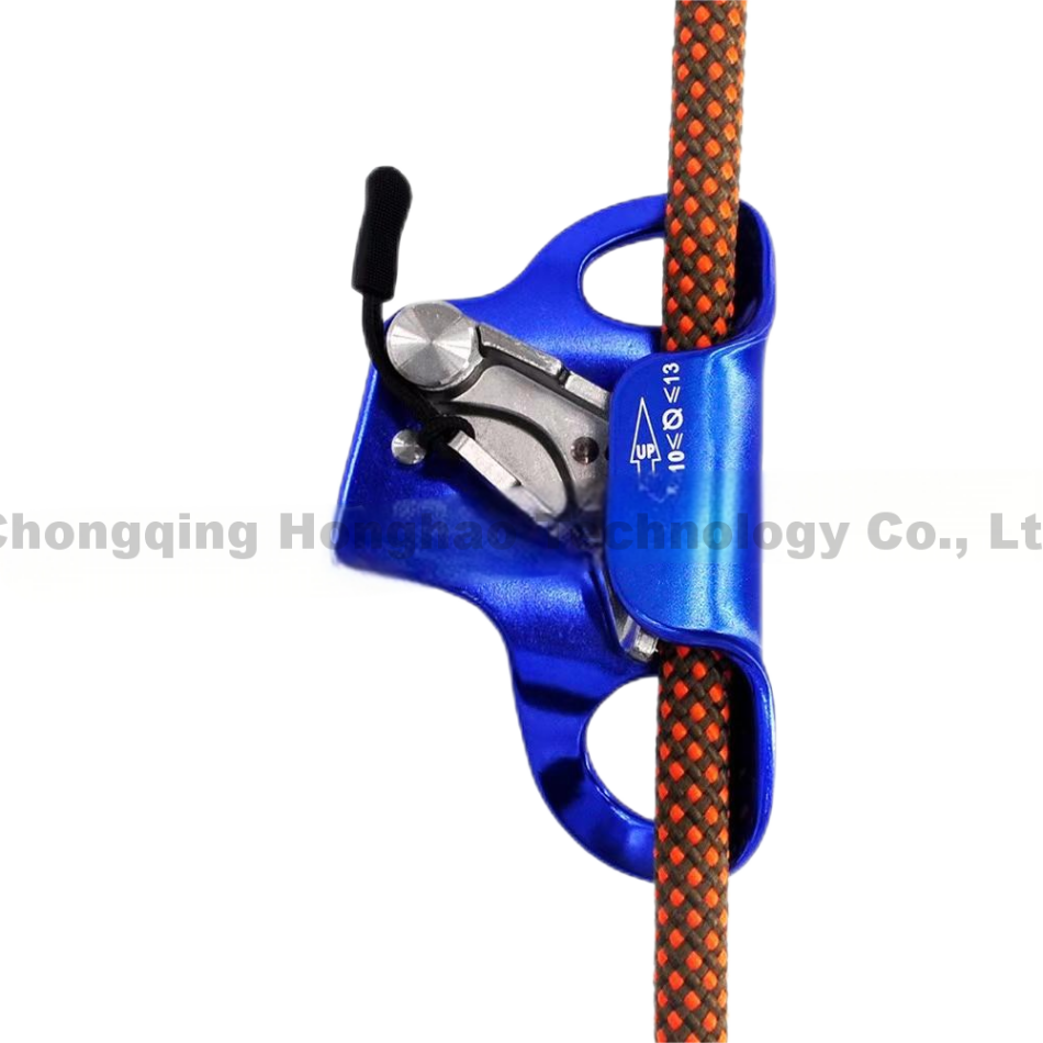 Safe Outdoor Climbing Aluminium Alloy Chest Ascender for Outdoor Cave Exploration