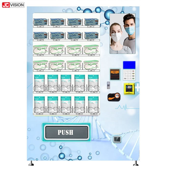 Mask Automatic Vending Machine Hand Sanitizer Disinfection Spray Auto Vendor