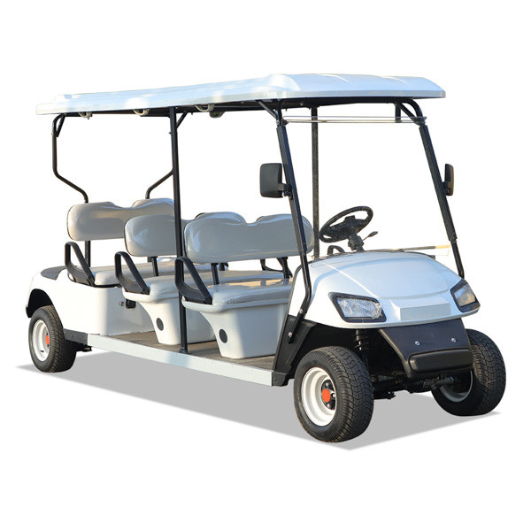 Off Road Electric Golf Cart 4 Wheel 6 Seater Customized Free Wholesale Cheaply