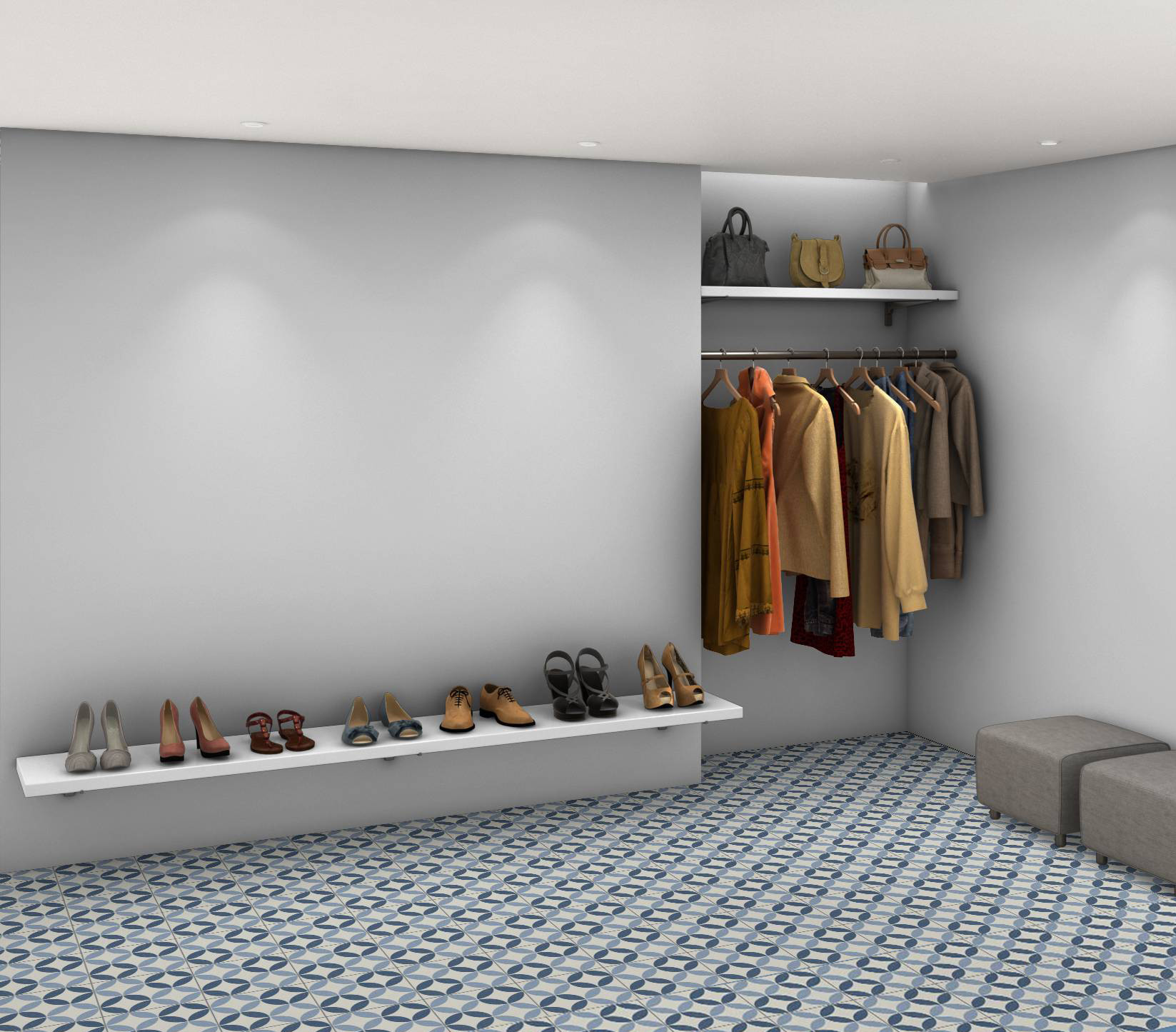 Blue Wear-Resistant 250x250mm Floor Ceramic Rustic Tile For Living Room And Eco-Friendly Floor Tiles For Dining Room