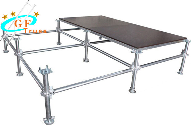 300mm Event Iron Portable Stage Truss Speaker Aluminum Spigot Truss Lifting Tower