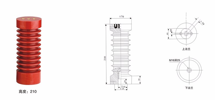 Customized CE Certification 24kv transformer insulator