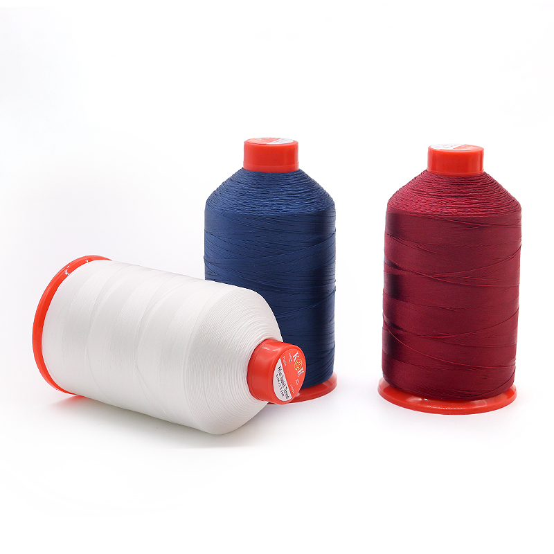Polyester / Nylon Elastic 300d/2 420d/3 6.6 Bonded Weaving Thread Filament 250g/Cone