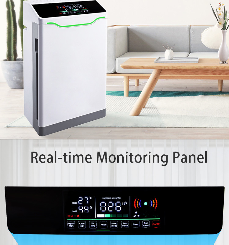Anion 85W Hepa Room Air Cleaner 420M3/H