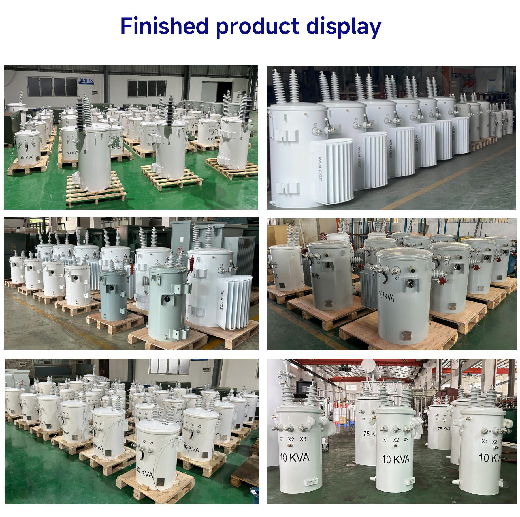 100KVA Single Phase Pole-Mounted Distribution Transformer Oil Immersed 34.5KV Manufacturer