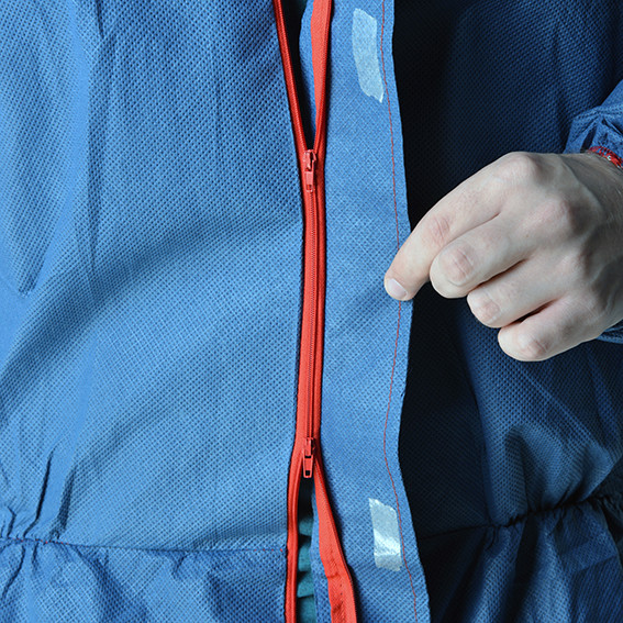 Waterproof Disposable Protective Coveralls For Hospital / Clinic / Clean Room