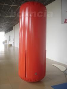 Buy cheap 2.5m High Red Color Inflatable Tube / Inflatable Buoy For Advertising product