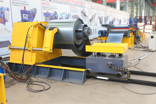 Steel Coil Cut To Length Line Machine 30KW Shearing Metal Sheet
