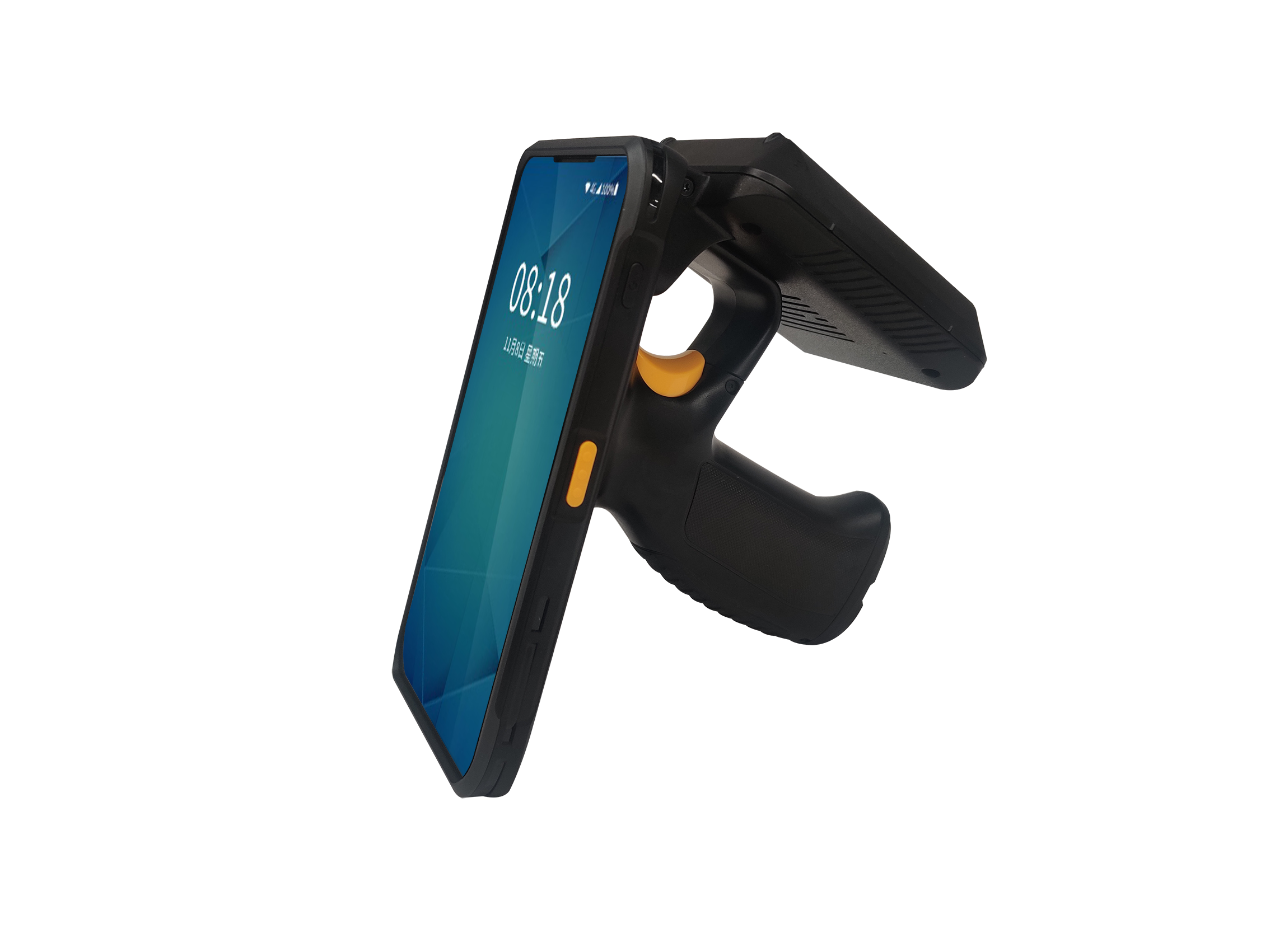 Storage Scanning Inventory RFID Handheld Terminal Supports Multiple Communications And Barcode And QR Code Scanner 1