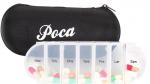 new style 7case plastic pill box with glasses box, one week 28 compartment with