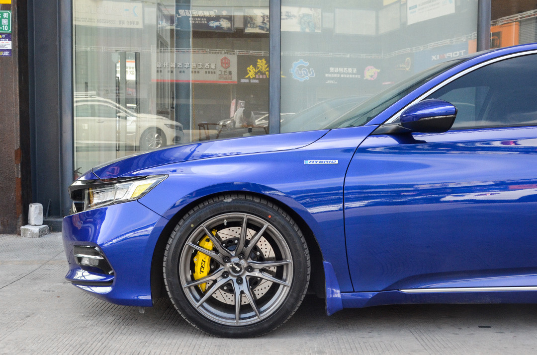 BBK For 4 Piston Caliper Honda Accord Big Brake Kit P40NS High Reliability TEI Racing Big Brake Kit