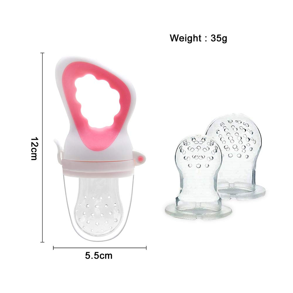 Infant Harmless Silicone Food Teether Pacifier Multicolor Durable