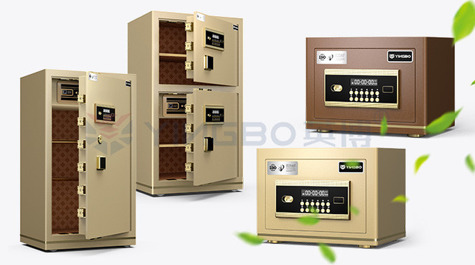 Dual Alarm Electronic Lock Office Safe Box Anti-Theft H250mm