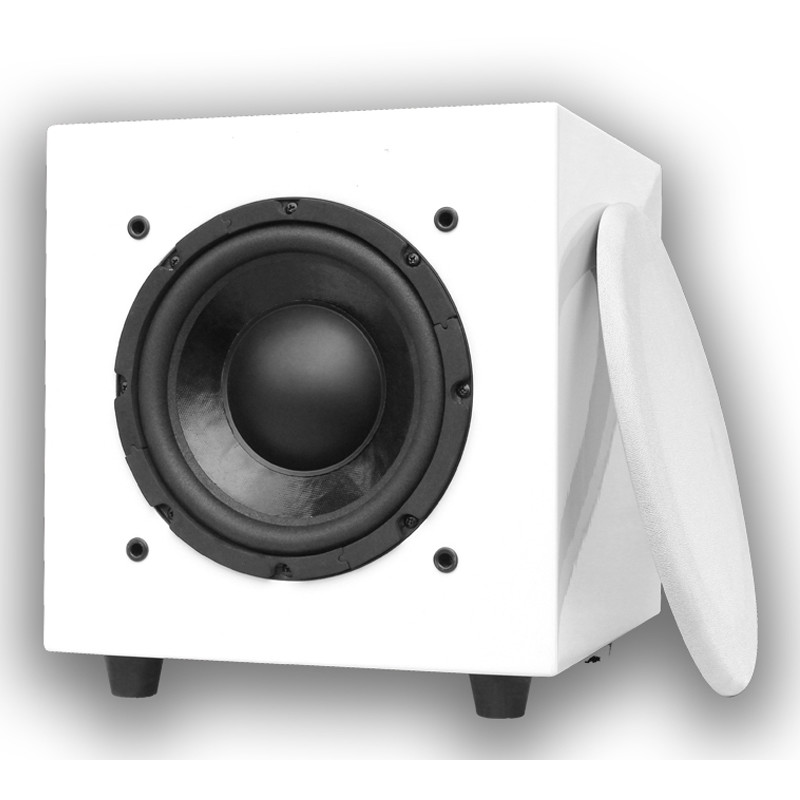 HiFi Home Theater Subwoofer Speaker With 300W Class D Amplifier Wooden Cabinet