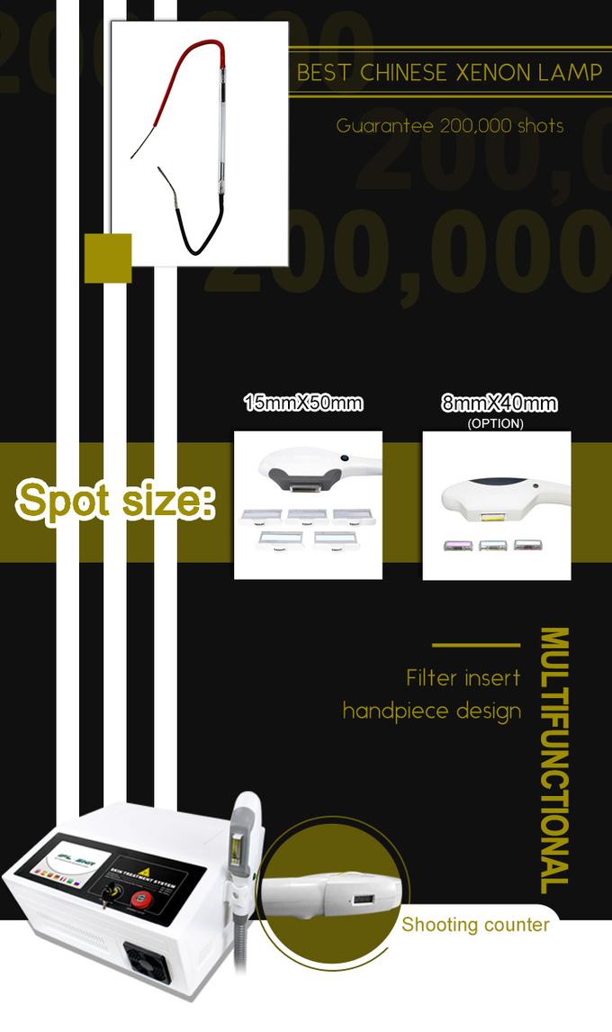 E Light Machine SHR IPL for Hair Removal and Skin Rejuvenation