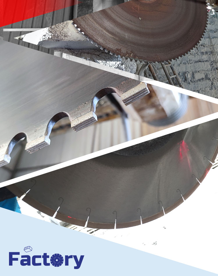 Blade Width 1/8IN Marble Stone Slab Cutting Circular Saw 6 1/2in for Masonry Cutting