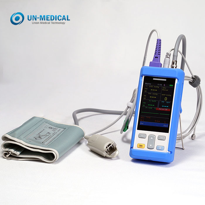 SPO2 NIBP TEMP Patient Vital Signs Monitor Adult Infant Handheld Pulse Oximeter