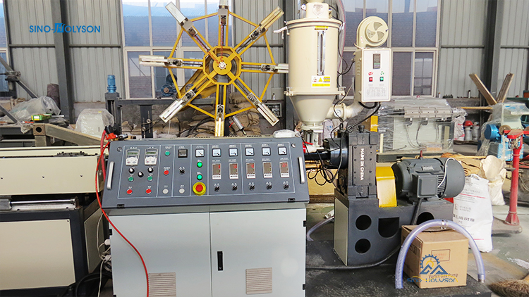 45mm Shisha Hookah Hose / Air Conditioner Hose Corrugated Pipe Making Machine