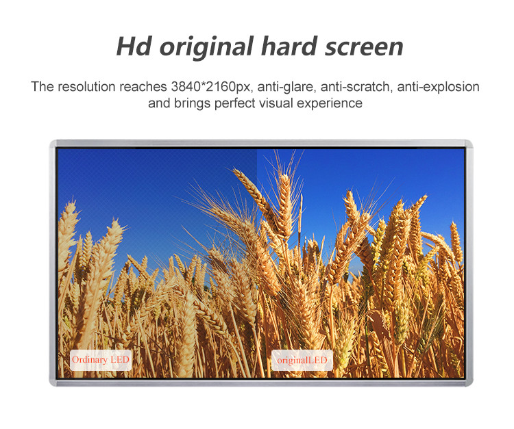 All In One Floor Standing Touch Screen Kiosk 43 Inch HD Original Hard Screen