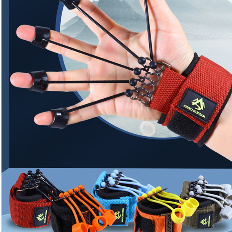 Adjustable Finger Exerciser BPA FREE Silicone Banne Hand Grip Strength Trainer Finger Resistancd Hand Strengthener
