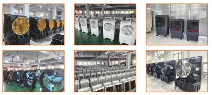 Energy Saving Portable Air Cooler For Industrial / Domestic Use With Low Noise