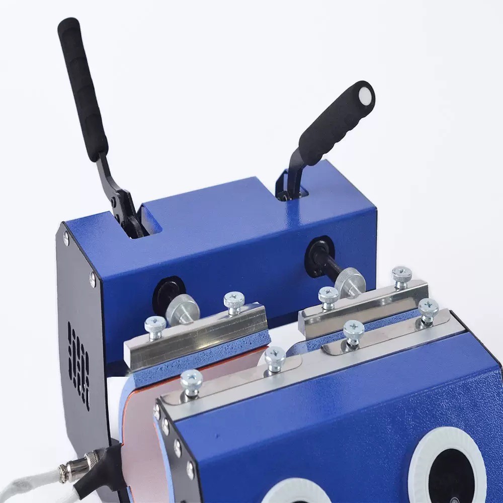 Blue 4 In 1 Mug Heat Press Machine For 11oz 15oz 20oz 30oz Mugs Photos Printing