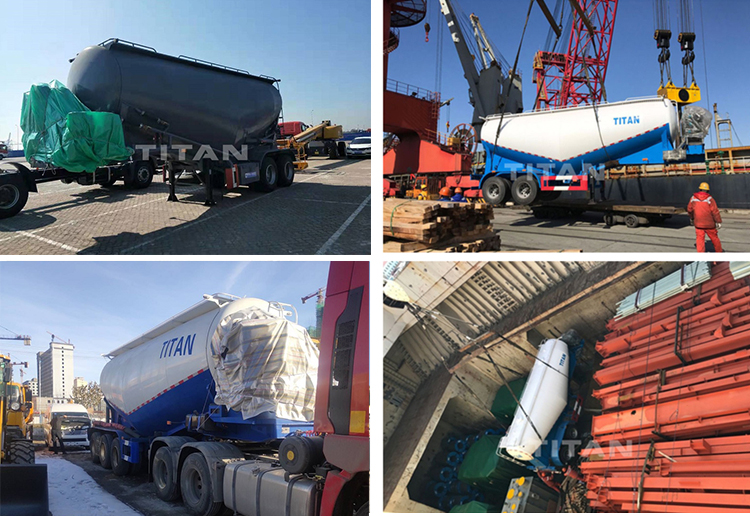 bulk cement tanker trailer