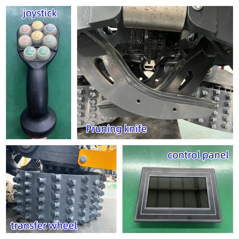 Excavator Fully Automatic Wood Cutter Construction Equipment Accessories