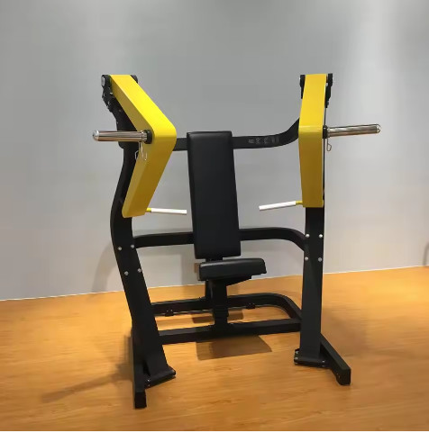 Gym Fitness Plate Loaded Strength Machine Iso Lateral Row For Aerobic Metabolism