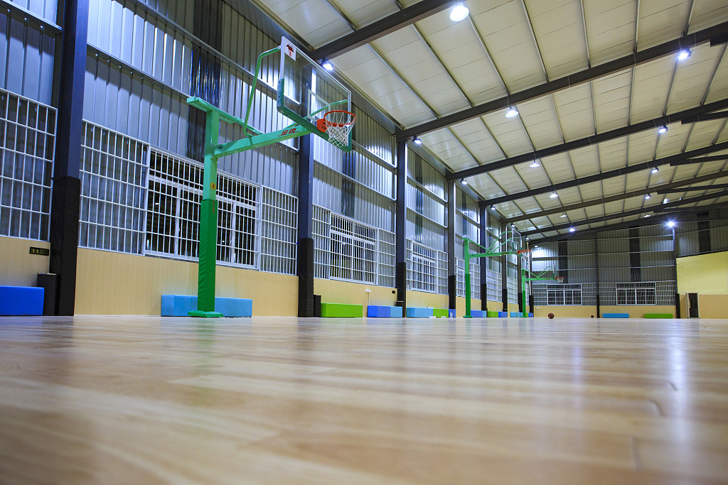 4.5mm Thickness Green PVC Sports Flooring For Tennis Courts