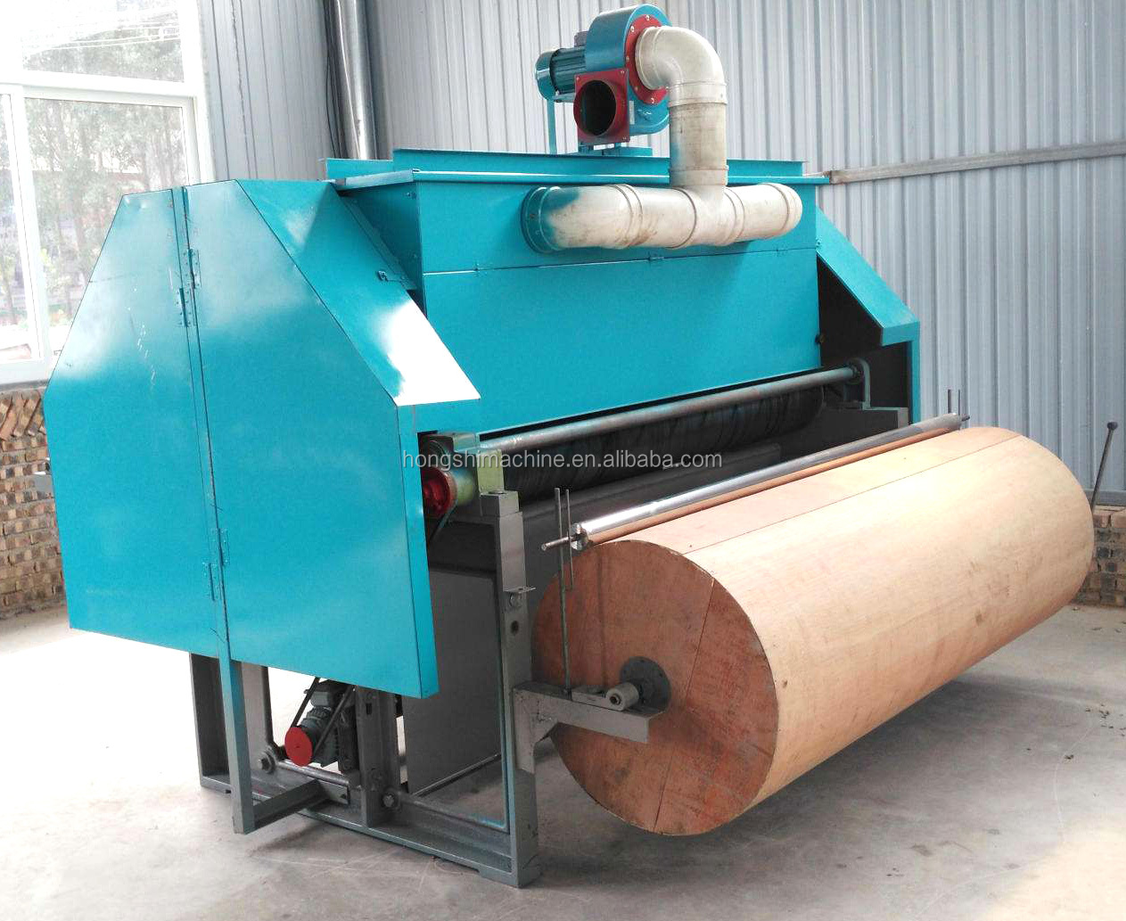 Sheep Wool Fiber Cotton Combing Carding Textile Processing Machine Automatic