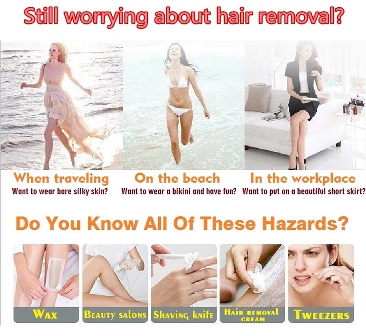 20Min 50HZ 60Hz Full Body Intense Pulsed Light Hair Removal
