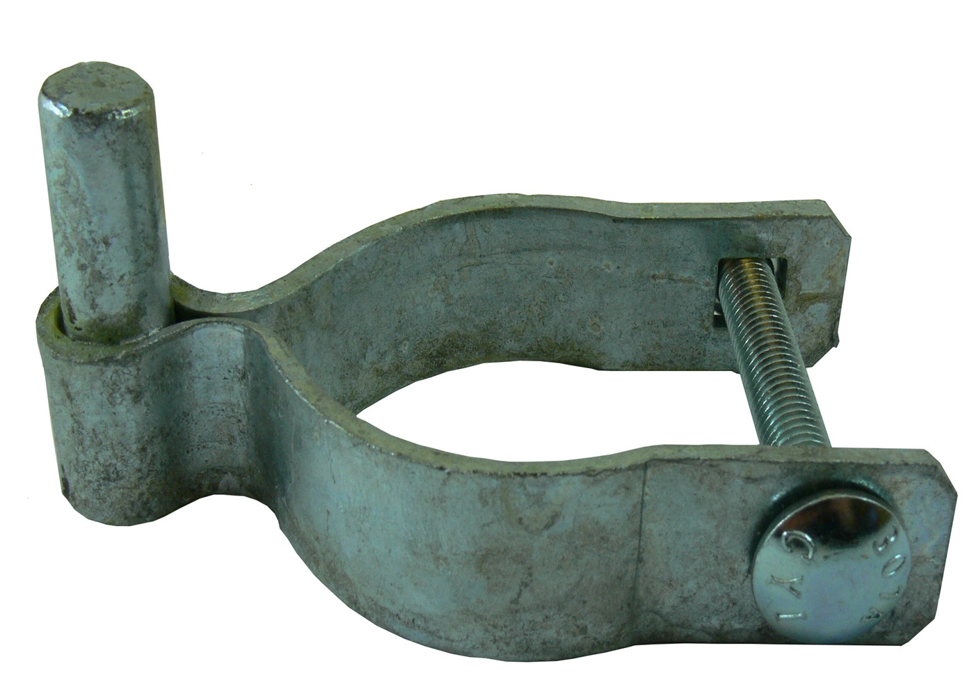 Chain Link Post Hinged 2-3/8" /2.375" Hot Dipped Galvanized Q235 punched