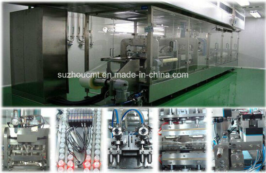 Non PVC Medical Engineering Projects Soft Transfusion Bag Production Line High Speed