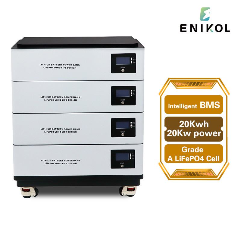 Lithium Iron Phosphate Battery 48 Volt Deep Cycle LiFePO4 Stackable Battery Solar