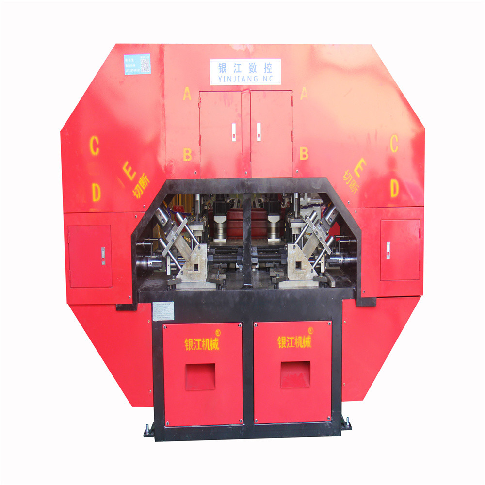 2500kg Automatic 6 Meter Hydraulic Blue Punching Press Machine For 5mm Metal Cutting Processing