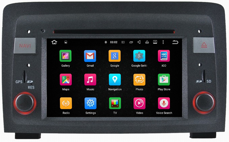 Ouchuangbo auto stereo radio gps for Fiat Idea(2003-2007) With USB WIFI 1080 video 9.0 system
