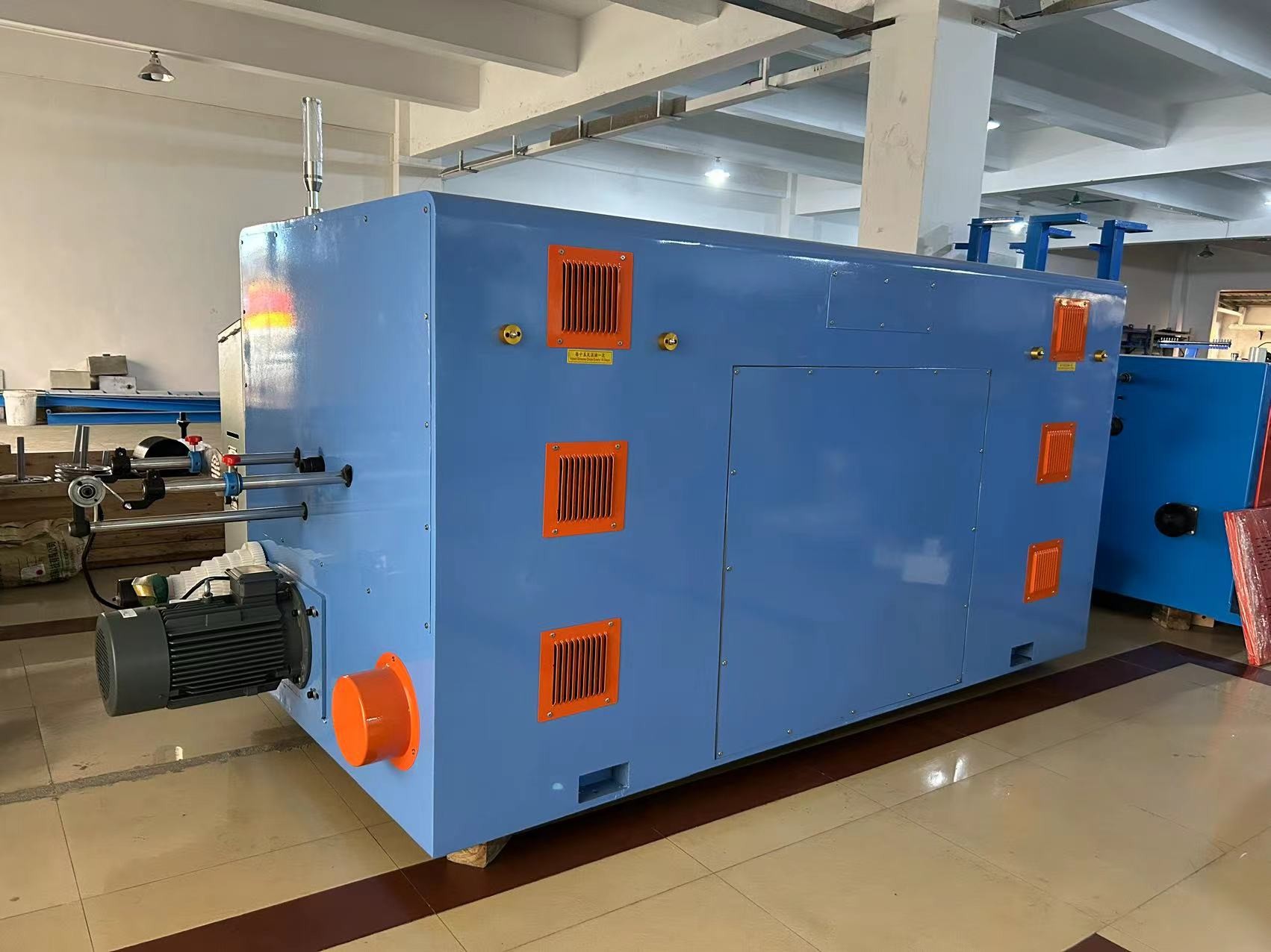 0.05-0.64mm Wire Bunching Machine , High Speed 2500RPM Winding Wire Making Machine
