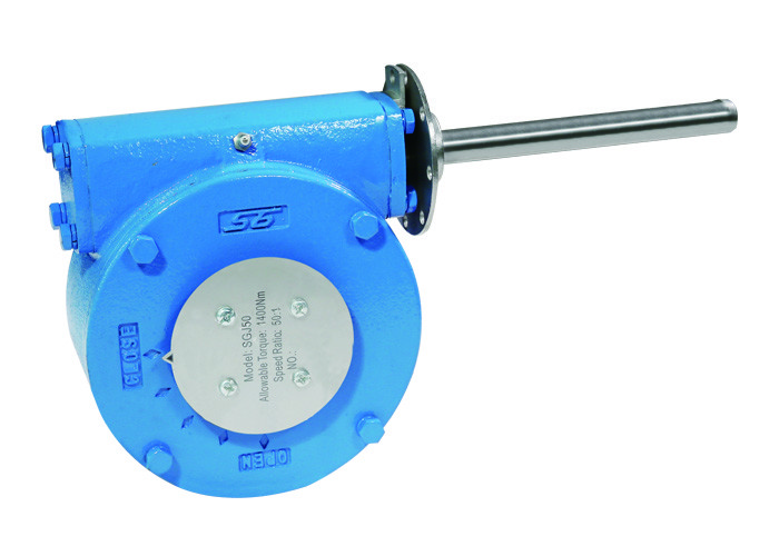 Ball Plug Valve IP67 Gear Operator Butterfly Valve Gearbox For Chemical Plants