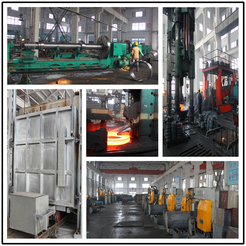 S S Forged Steel Products / Forged Ring Flange Cylinder With Machining