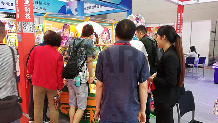 Amusement Park Football Redemption Game Machine Three In One Pay Out Tickets Hole