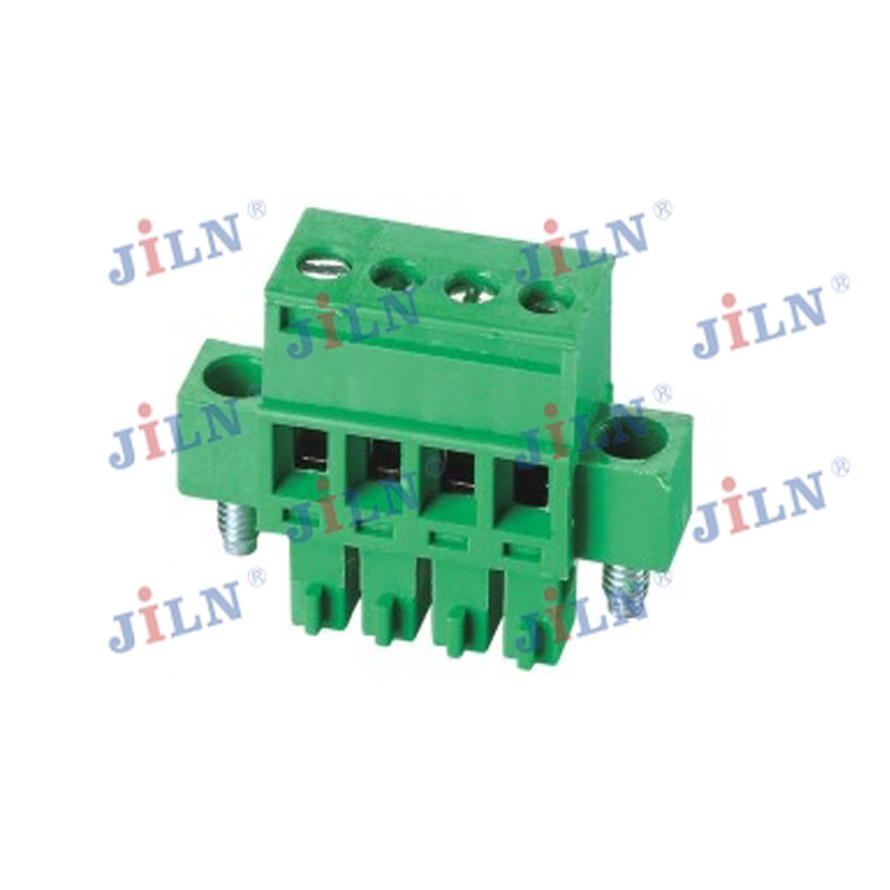 300V 8A Pluggable Pcb Terminal Connector 20mΩ Max Contact Resistance