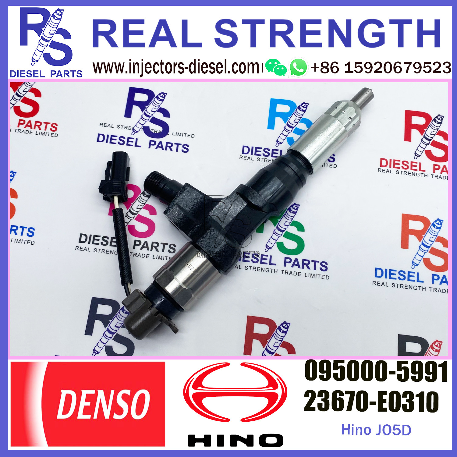 injector 095000-5995 23670-E0310 23670-E0311 for HINO J05D UD TRUCK common rail fuel injector 095000-5991 23670-E0310