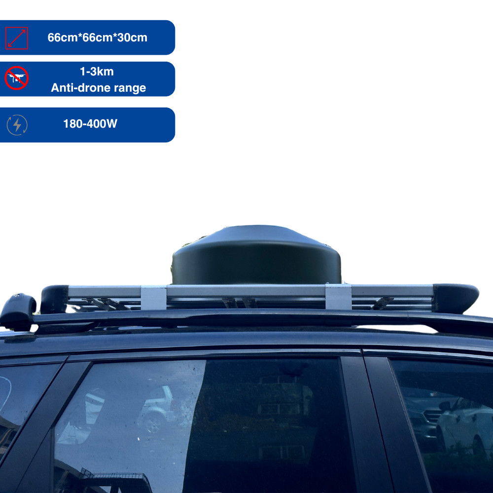 Fixed And Vehicle Mounted FPV Drone Jammer Jamming Multi-Frequency Anti-Drone Defense