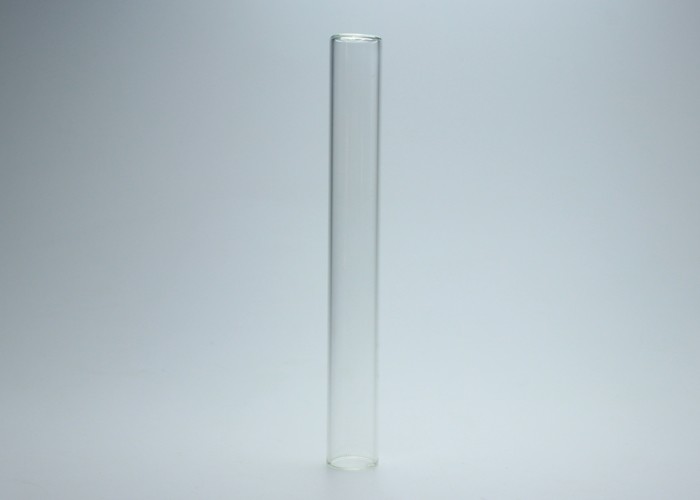 Borosilicate Glass Test Tubes Customized Size Clear Color ISO Certificated