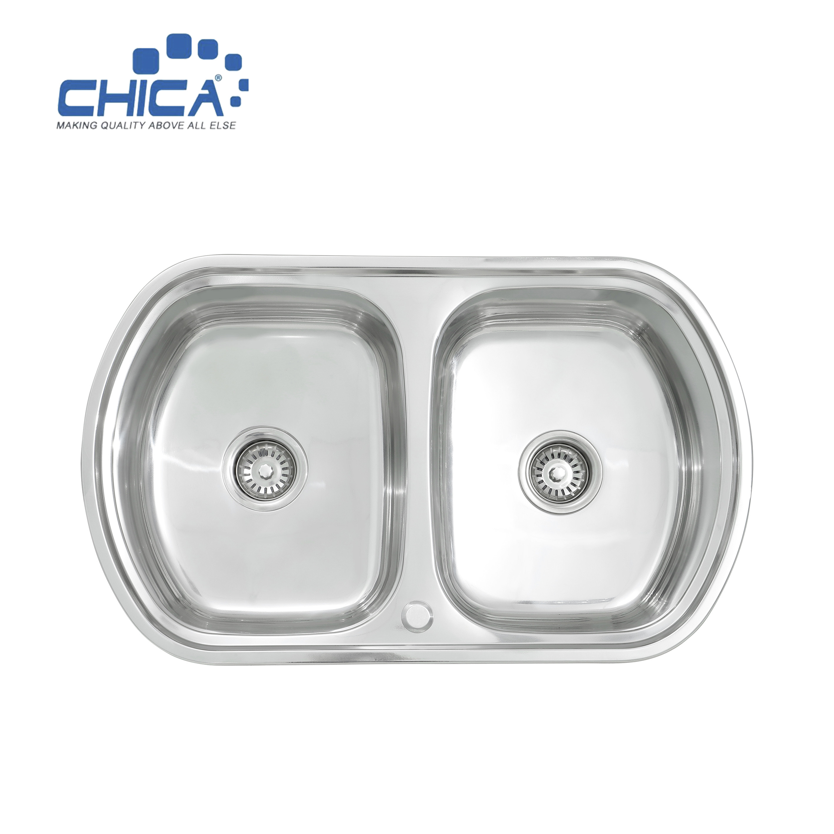 Stainless Steel Kitchen Sink For Hotel Quality Control Procedure Double Bowl Kitchen Sink For House