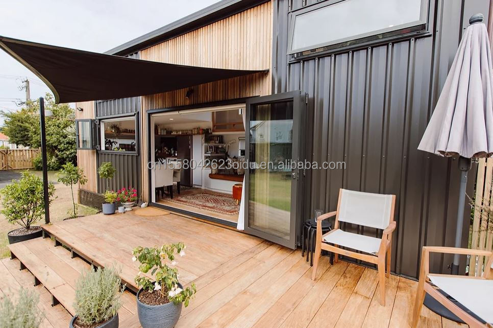 Modern Design Flat Pack Container 20 FT Prefabricated Steel House for Outdoor or Camping Low Cos