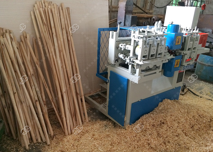 Wood Rod Rounding Machine